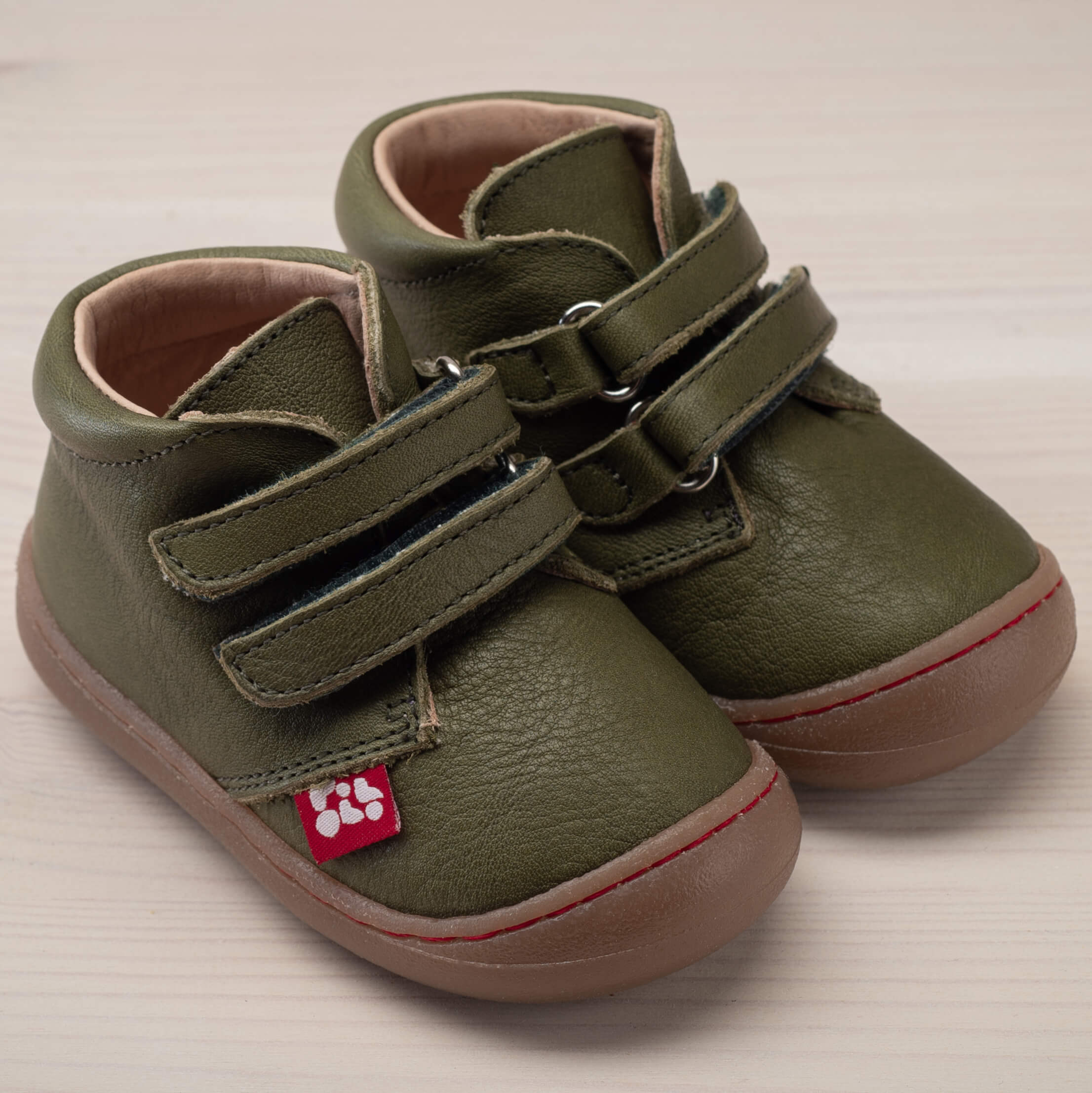 Pololo Lauflernschuhe - Nino Grün KIGLU-POLOLO-GRUN