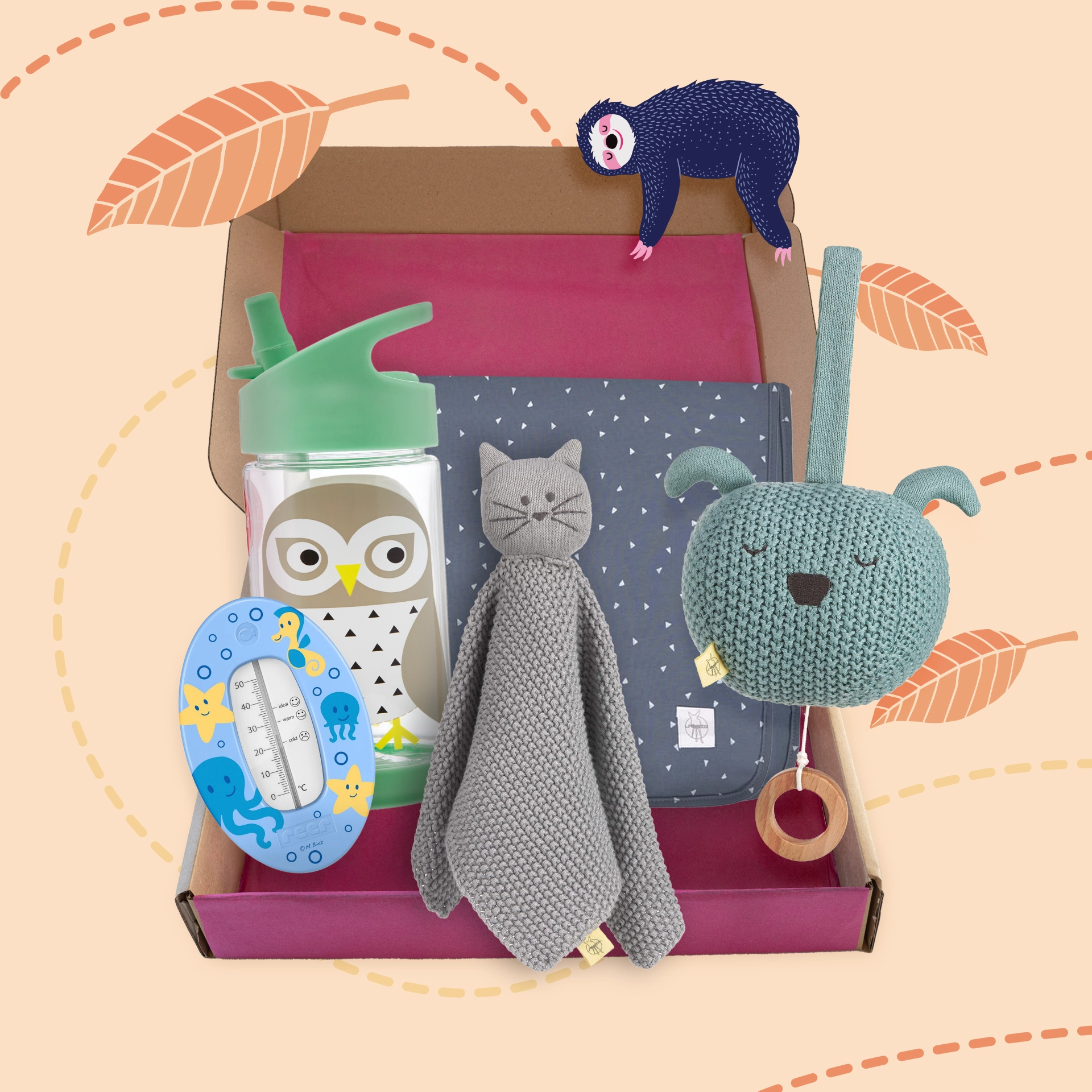 Geschenkbox "Unsere kleinen Engel" (Jungs) kiglu geschenkbox fuer-kleine-macher junge