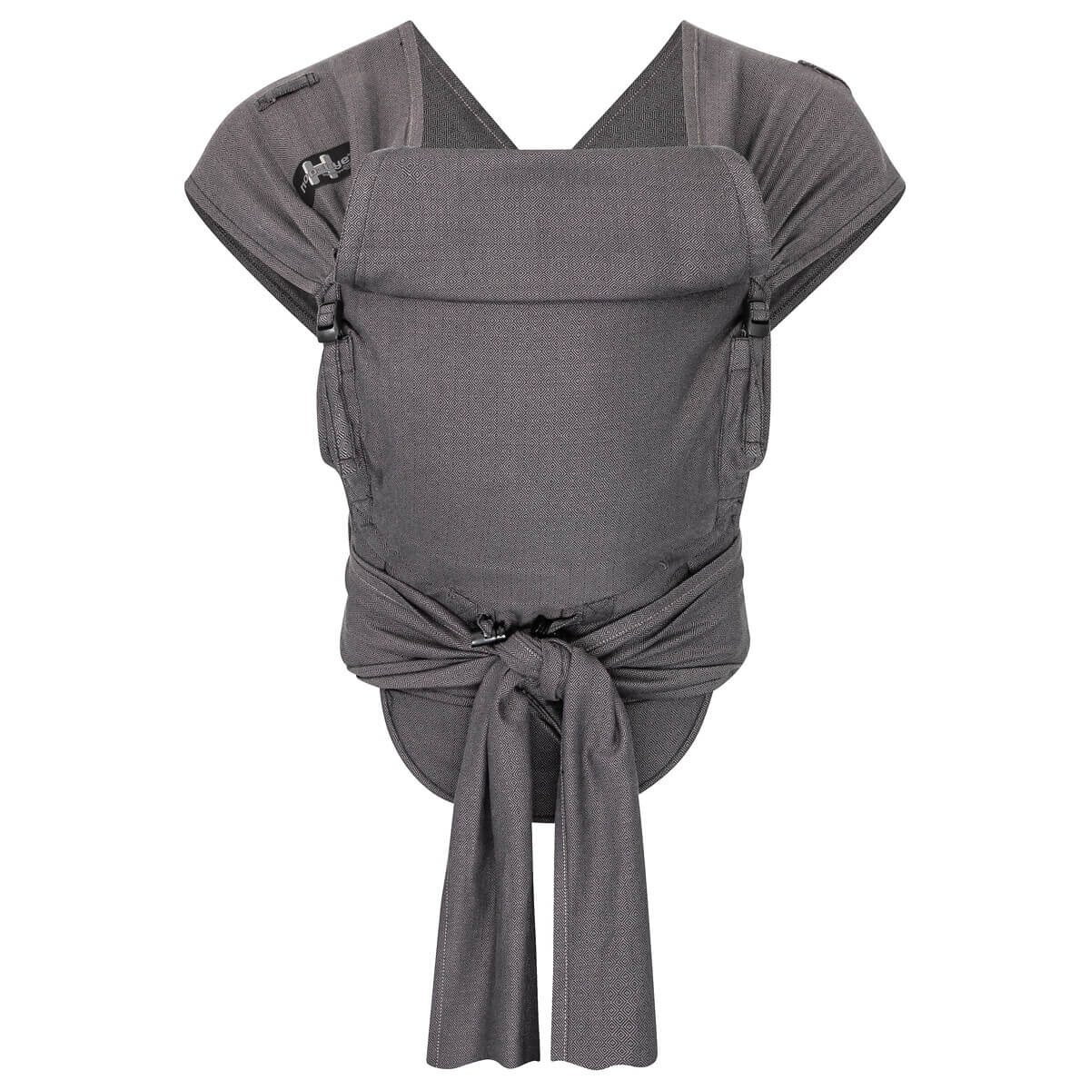 Hoppediz_Babytrage_Hop_Tye_Buckle_London_Grau_01 hoppediz babytrage hop tye buckle london grau 01