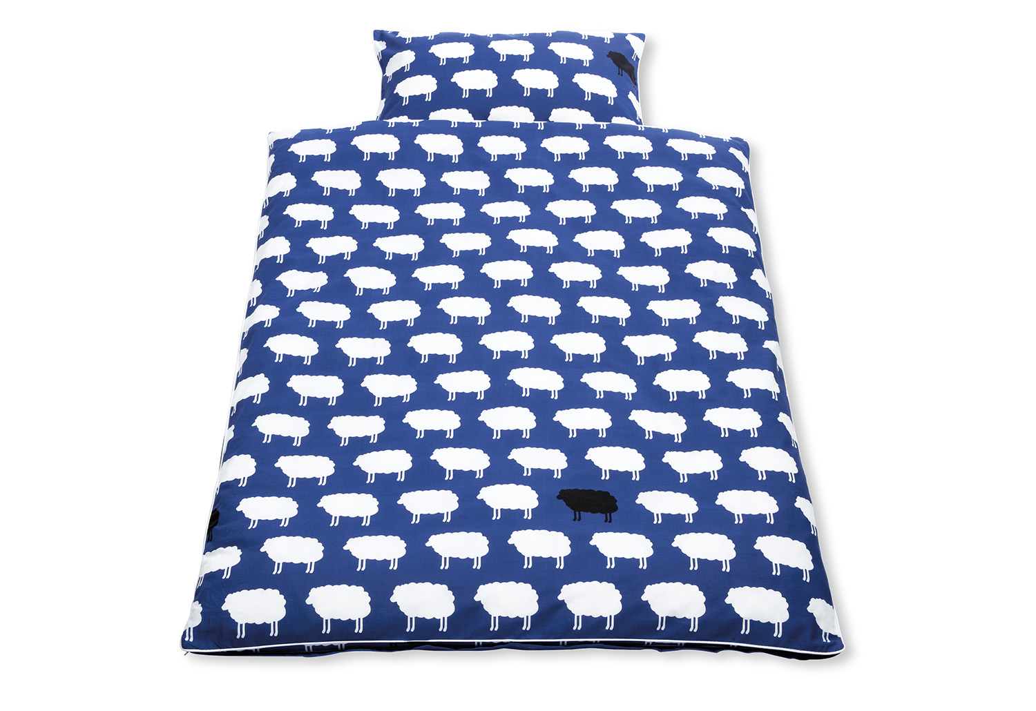 Pinolino - Bettwäsche für Kinderbetten "Happy Sheep"