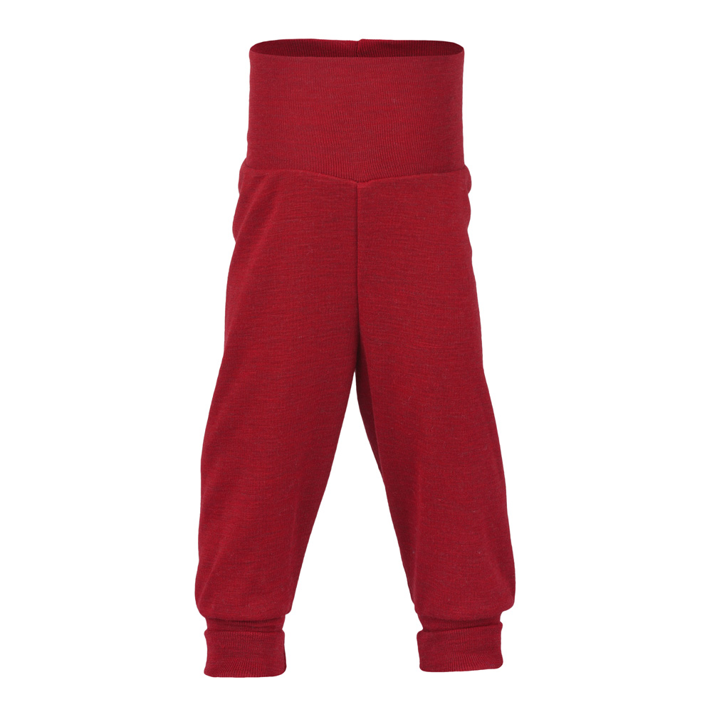 Baby-Hose aus Wolle in Rot ENGEL-KLEIDUNG1