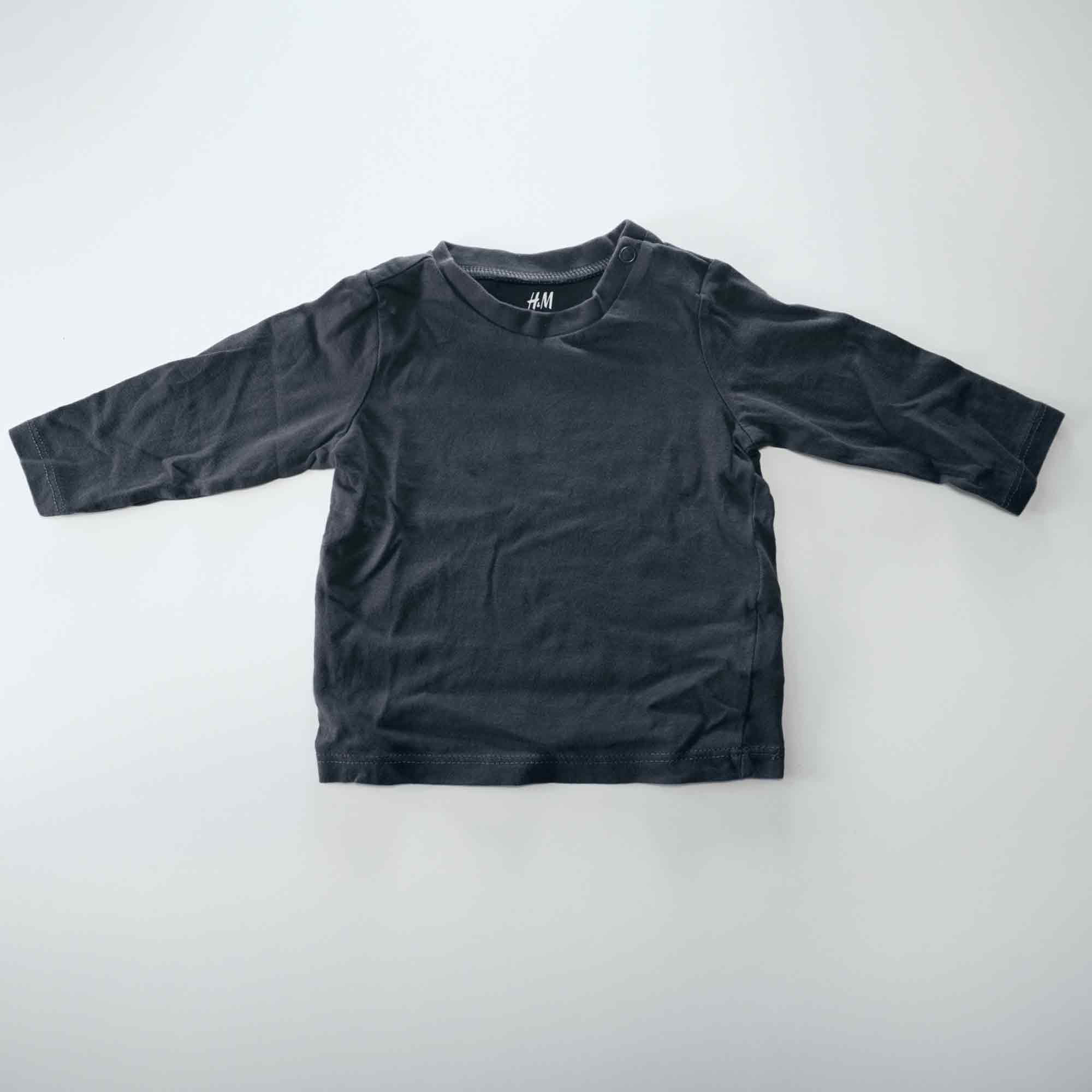 Second Hand - Jerseyshirt dunkelgrau KIGLU-HM-JERSEYSHIRTDUNKELGRAU-1