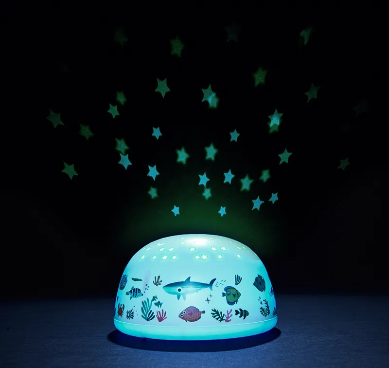 Ohlálá Boutique - Sternenlichtprojektor mit Spieluhr Meer