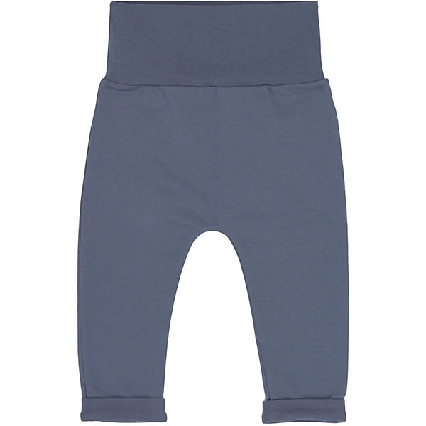 Baby-Hose aus Bio-Baumwolle GOTS  "Blau" kiglu-laessig-hose-blau2