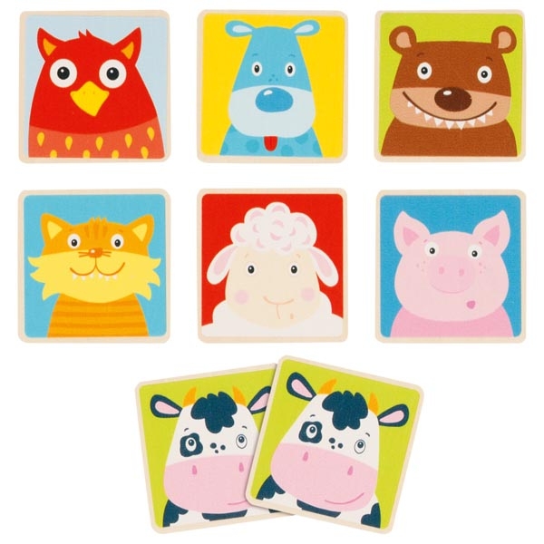 Goki Memospiel Tiere KIGLU-GOKI-MEMO