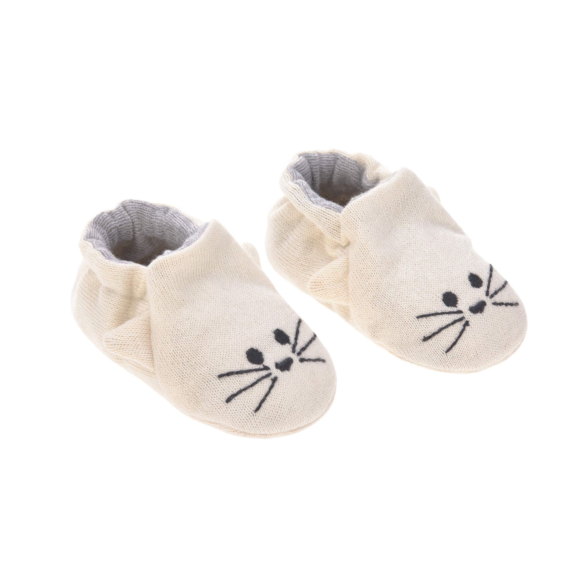 Baby-Schuhe GOTS "Little Chums Cat" One Size kiglu laessig-shoes-chums-cat