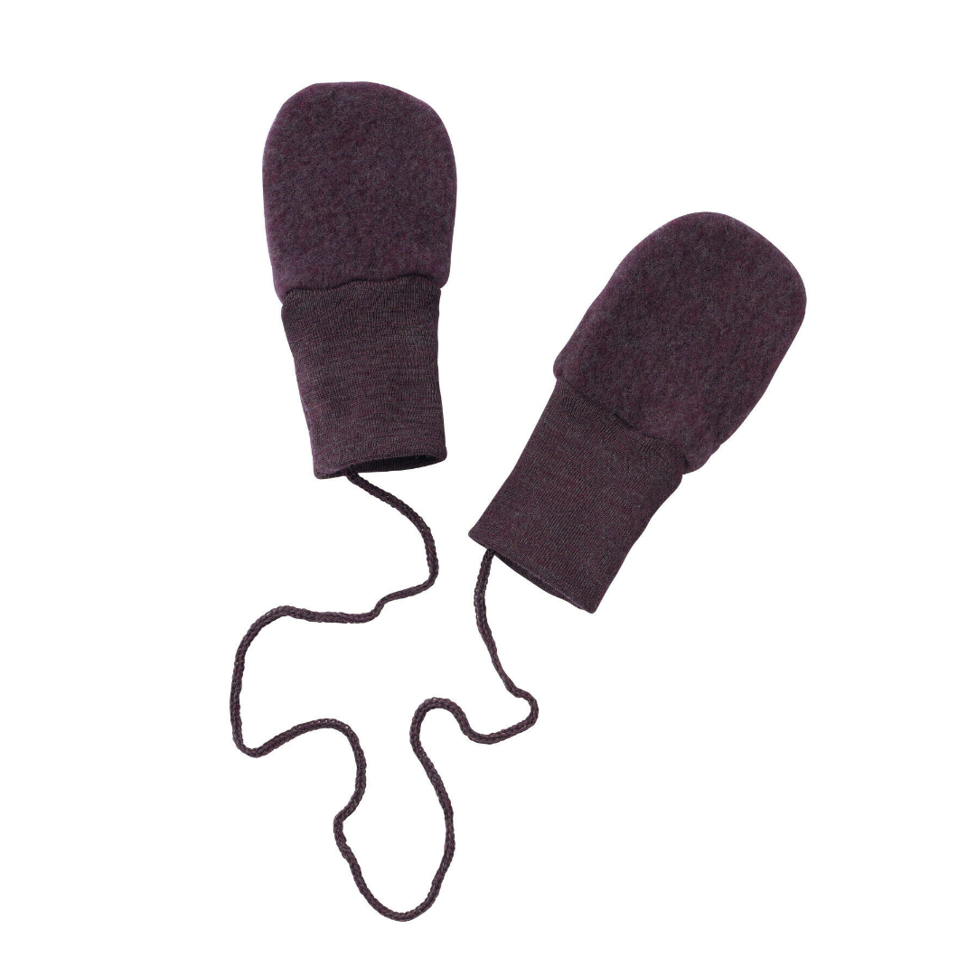 Bio Merino Baby-Handschuhe Lila Melange merino-handschuhe-lila