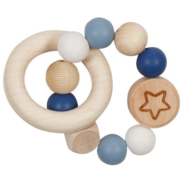 Goki Greifling  Elastikstern Blau KIGLU-GOKI-GREFLING-BLAU1