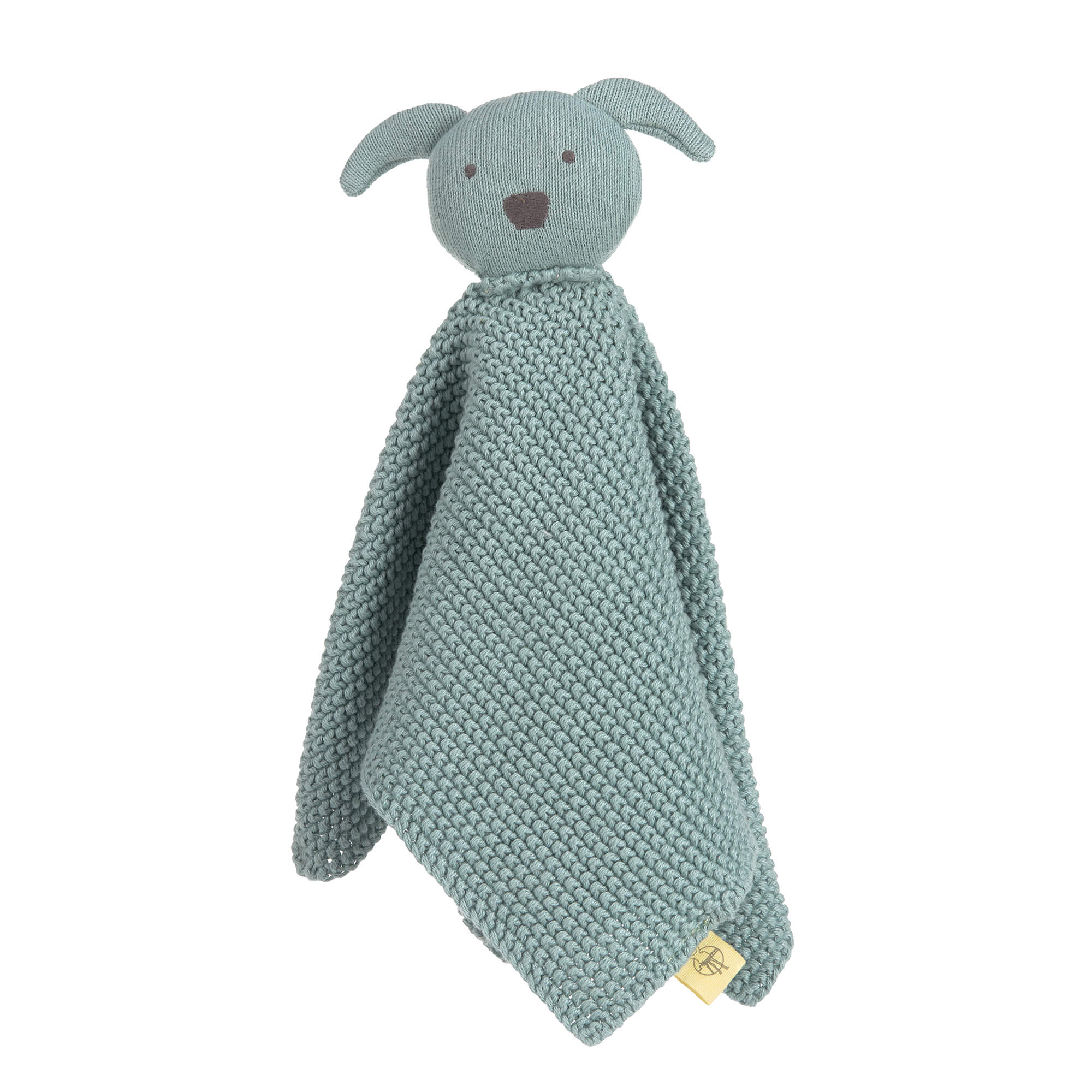 Schnuffeltuch aus Bio-Baumwolle GOTS "Little Chums Dog" kiglu-laessig-tuch-dog