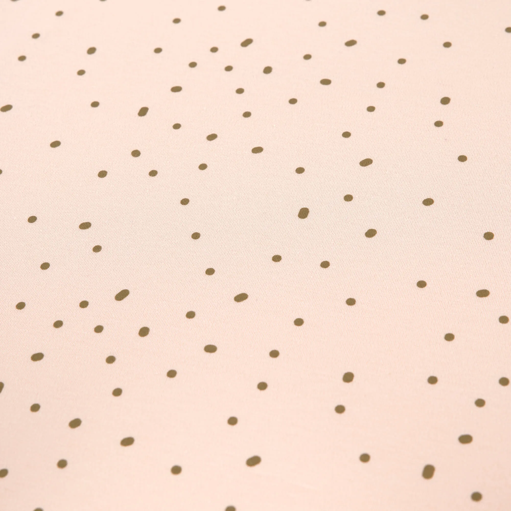 Baby-Decke GOTS "Dots Powder Pink" 80x80 cm 