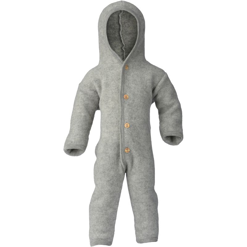 Bio-Kapuzenoverall in Hellgrau meliert engel-bio-kapuzenoverall-hellgrau-melange-30117