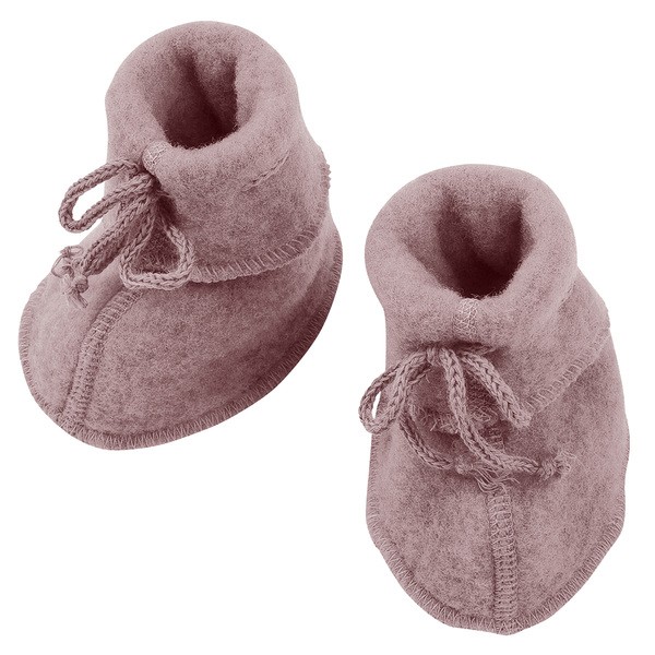 Baby-Schühchen mit Bändel in Rosenholz Melange engel-baby-schuehchen-mit-baendel-rosenholz-melange-30116 1280x1280