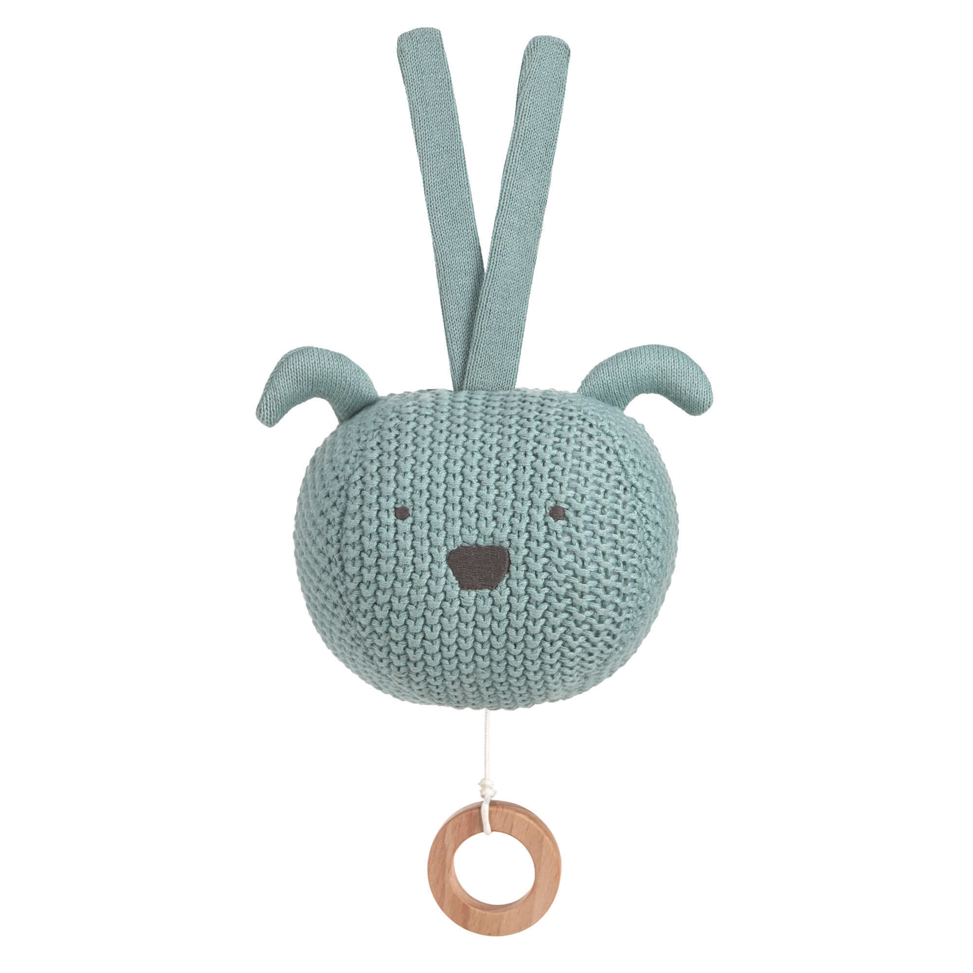 Baby-Spieluhr aus Bio-Baumwolle "Little Chums Dog" kiglu-laessig-musical dog2