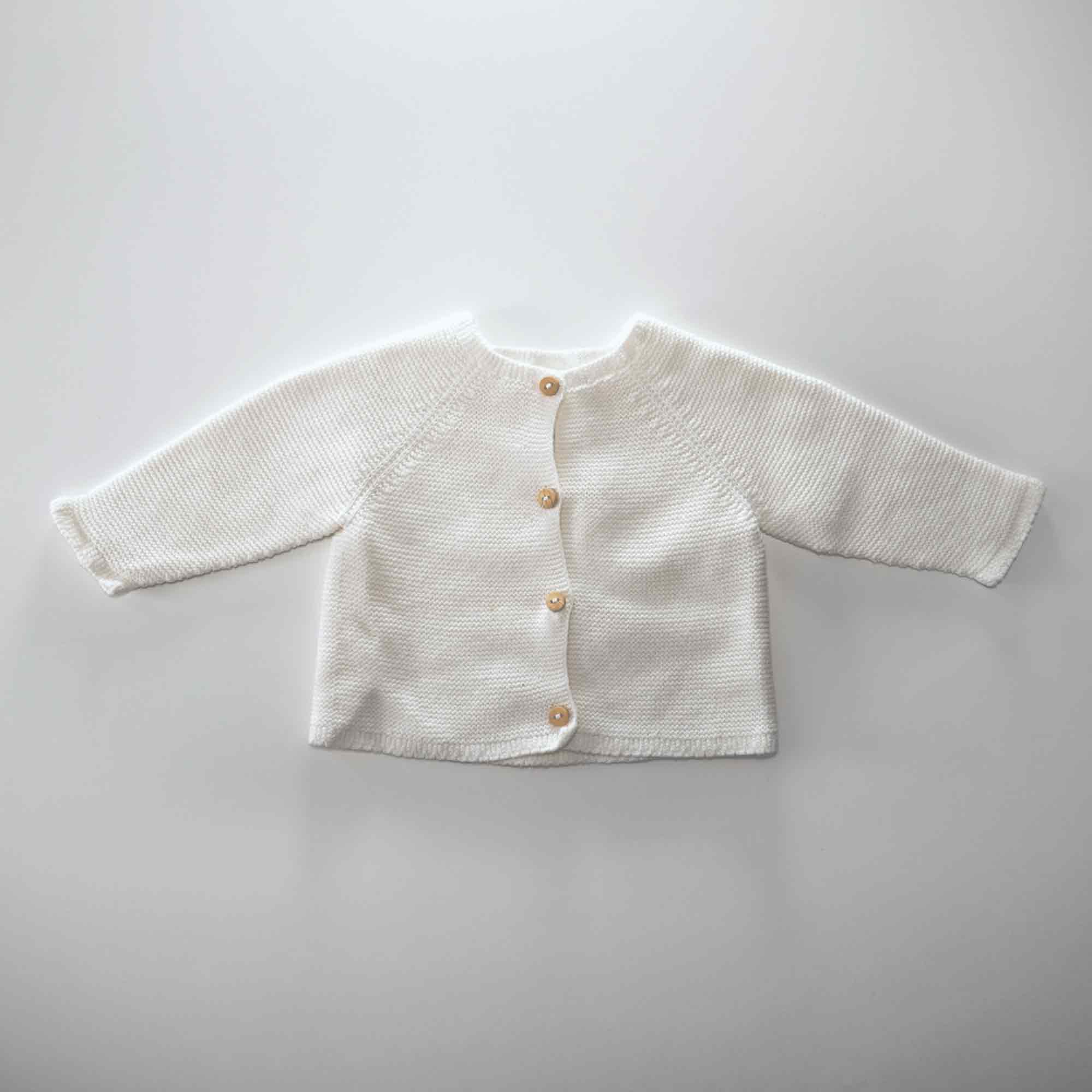 Second Hand - Strick Cardigan KIGLU-ZARA-STRICKCARDIGANWEISS-1