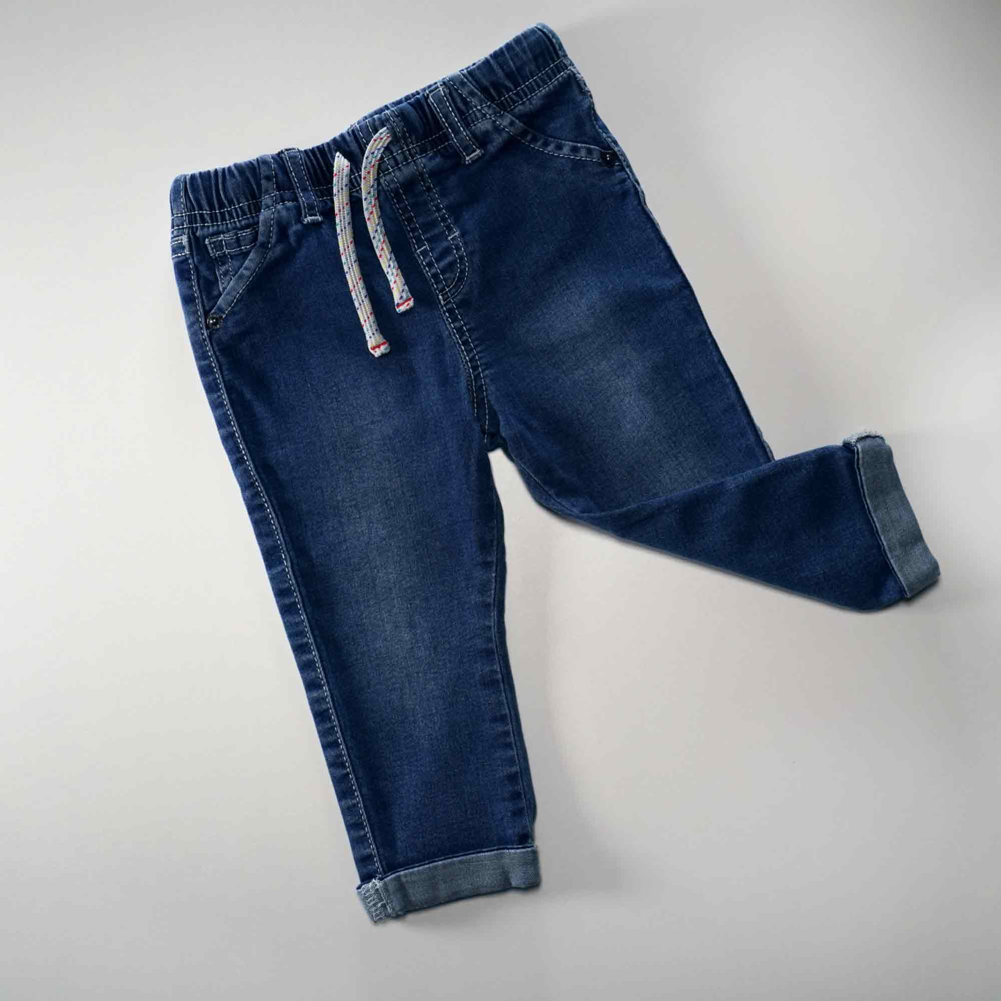 Second Hand - Blaue Jeans mit Automotiv KIGLU-MAYORAL-JEANSAUTOMOTIV-1