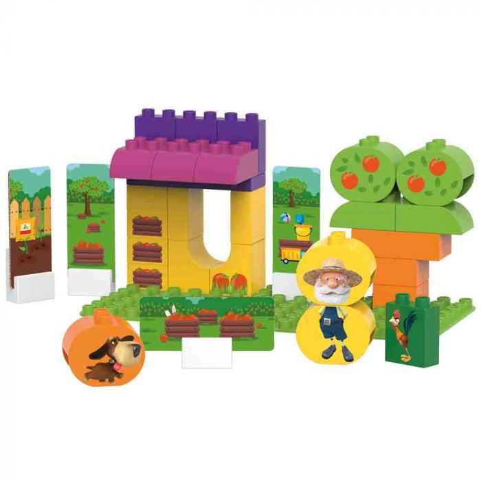 Entdecker-Set Bauer und seine Farm BB-0221 kiglu-biobuddy-bausteine53